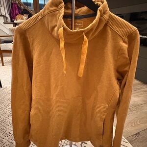 L.L. Bean Golden Cowl Neck Sweatshirt